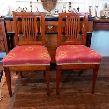 Paar Louis Seize Stühle 1780