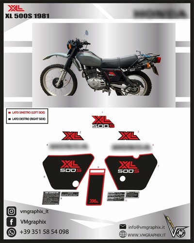 500s 1981 500 - xl, xl