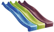 Wellenrutsche 230 cm für Podesthöhe 120 cm Kinderutsche mit Wasseranschluss