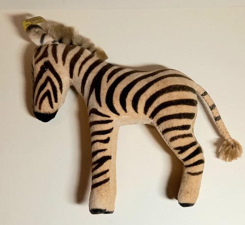 Steiff zebra 6412 knopf - steiff,