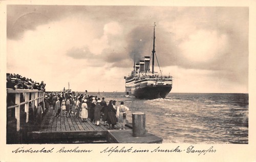 Cuxhaven abfahrt eines - cuxhaven,