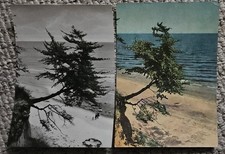 2 alte Postkarten 1963/66 -