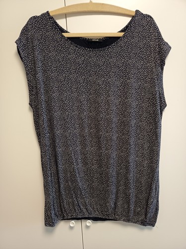 Damen shirt opus blau weiß - , shirt,opus,blau/weiß