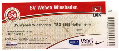 Ticket fsp wehen wiesbaden - ticket,