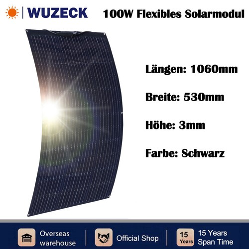 100w solarmodule monokristalin - 100w,