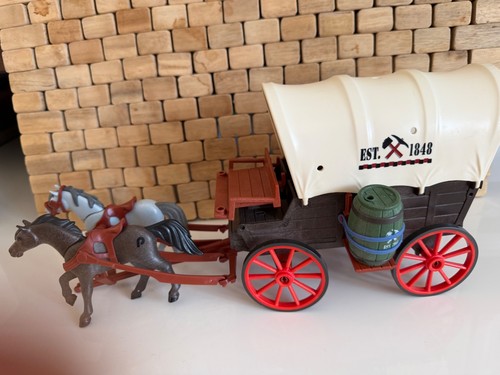 Playmobil western planwagen - playmobil,
