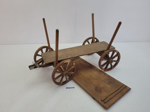 Holzwagen klein modell deko - holzwagen,