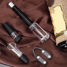 Druckluft Korkenzieher Set