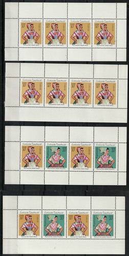 Ddr zusammendrucke sorbische - zusammendrucke,,