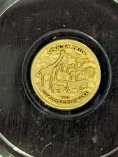 0,5 Gramm Goldmünze, African