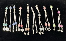 Quaste Tespih Püskül  Tassel Silber  10 Stück