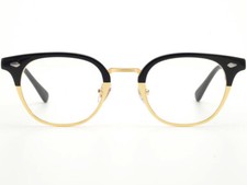 Square browline frame - browline, retro