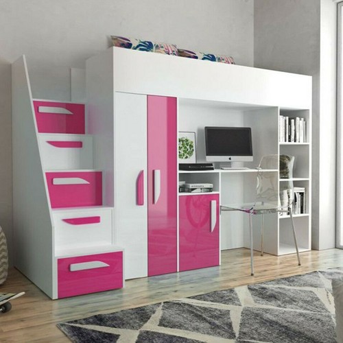 Hochbett childisch xiv bett - hochbett,