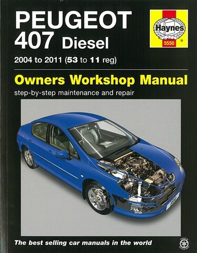 Haynes handbuch peugeot 407 - peugeot,