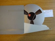 BASF Metall Tonbandspule 18 cm mit BASF DP 26  Band und BASF Archivbox  57