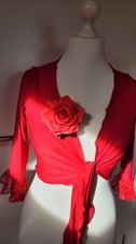 Bolero Tanzjacke wickeljacke Flamenco bolero Gr:S