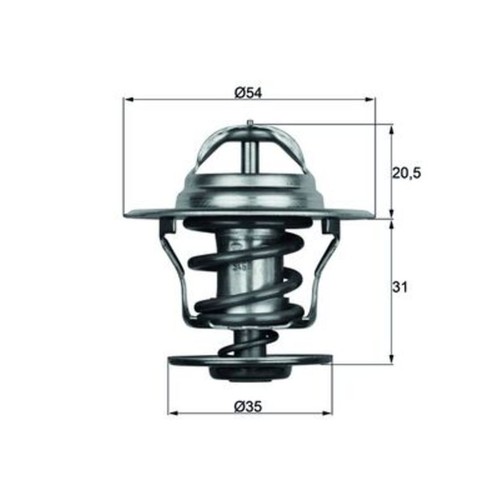 Thermostat kühlmittel mahle - thermostat,,