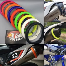 Auspuffschutz Motorrad Protektor Supermoto Schalldämpferschutz Größe Size  S