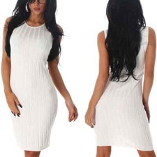 Damen Strickkleid Stretch
