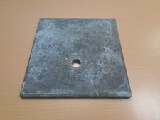 Metallplatte Lastenverteilerplatte Ankerplatte 200x200mm Palettenregal Platte