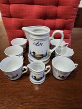 Kaffee-Service 8 Teile. Alte Serie. Kronester Bavaria Happy Duck. Sehr gut