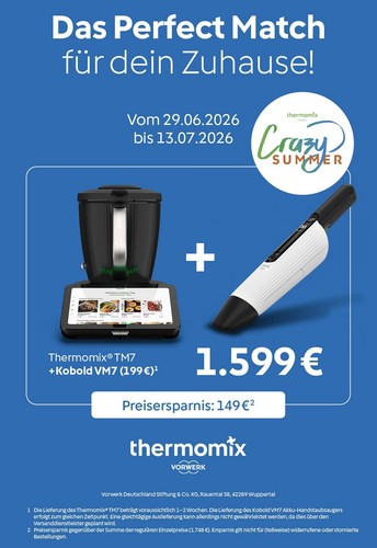 Thermomix tm7 vorwerk neu - thermomix,