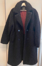 Teddy Mantel (schwarz) top Zustand 