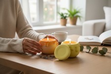 Handmade Duftkerzen Honigtopf