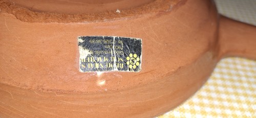 Bemalte schale aus ulmer - schale,