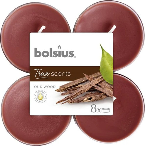 Bolsius duftteelichte maxi oud - bolsius,