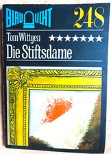 DDR Blaulicht-Reihe Heft 248 "Die Stiftsdame" - Krimi 1. Aufl. 1985