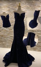 Abend-Kleid Dunkelblau