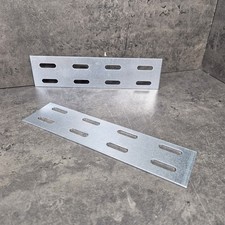 2 Stück Gerade Verbinder Kabelrinnen Kabeltrasse Kabelpritsche Metallkanal KOPOS