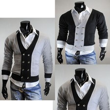 GP Strickjacke Cardigan Herren