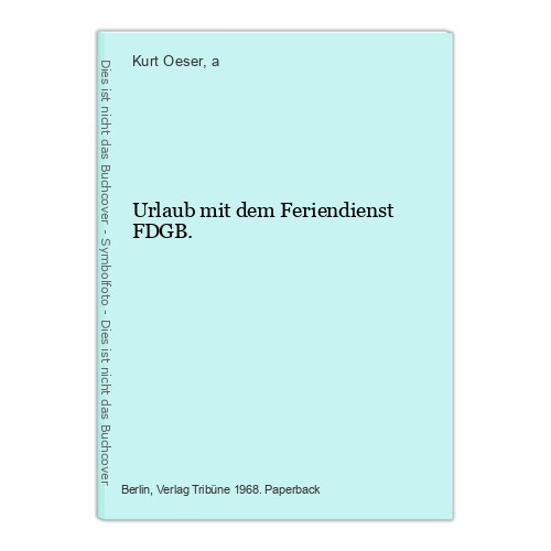 Urlaub mit dem feriendienst - urlaub,
