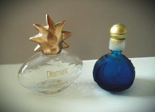 2x Mini Parfum Flakon* sun moon stars* Fragonard - Grasse - Diamant* RAR* leer* 