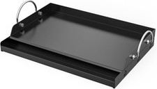 Onlyfire Grillplatte Keramisch 45,6x32cm Schwarz für Gas- und Holzkohlegrill