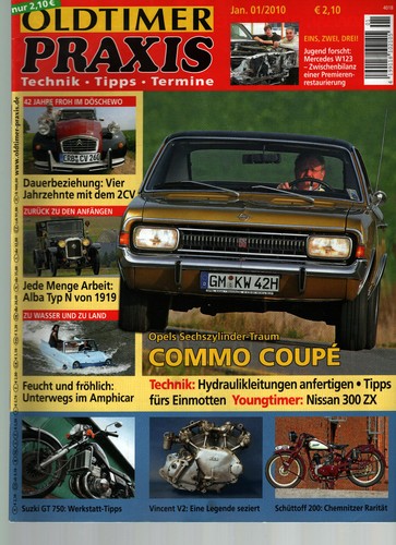 Zeitschrift oldtimer praxis 1 - zeitschrift, #1