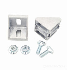 Winkel 45, für Aluprofil 45x45 Nut 10 B-Typ inkl. Schrauben, Muttern Bef.-Satz