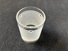 Lampenschirm Zylinder milchglas Pendelleuchte Glasschirm H 8 cm 3 Löcher D6 cm