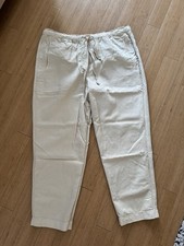 Beige Leinenhose von Marc O‘