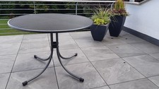MWH Gartentisch rund Metall