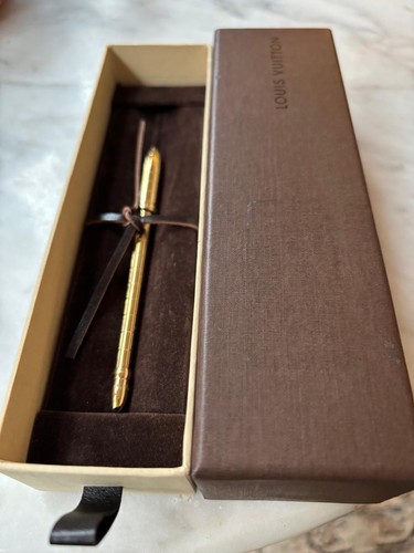 Louis vuitton gold agenda - pm, agenda/
