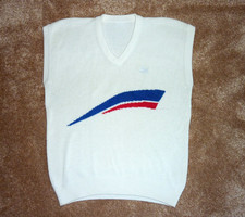 rare PUMA Boris Becker Tennis Pullunder shirt vest gillet L vintage TOPcondition