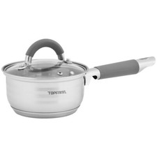 Stielkasserolle Edelstahl