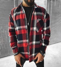 Herren Kariert Thermohemd