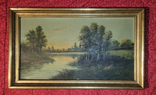 Wald und wiesenlandschaft an - und,