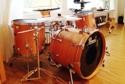 Drum set von pearl - pearl, (hybrid!)