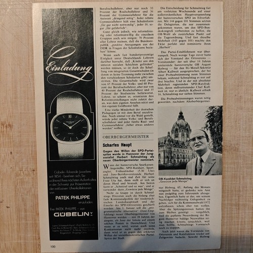 Patek philippe gübelin 1971 - patek,