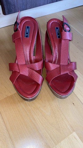 Zara plateau wedges sandalen - zara,